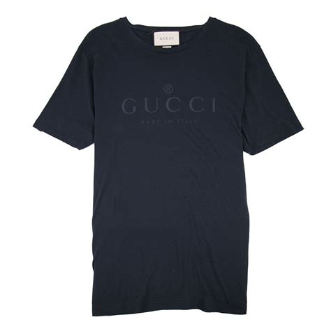 gucci t shirt blue flowers|navy blue Gucci shirt.